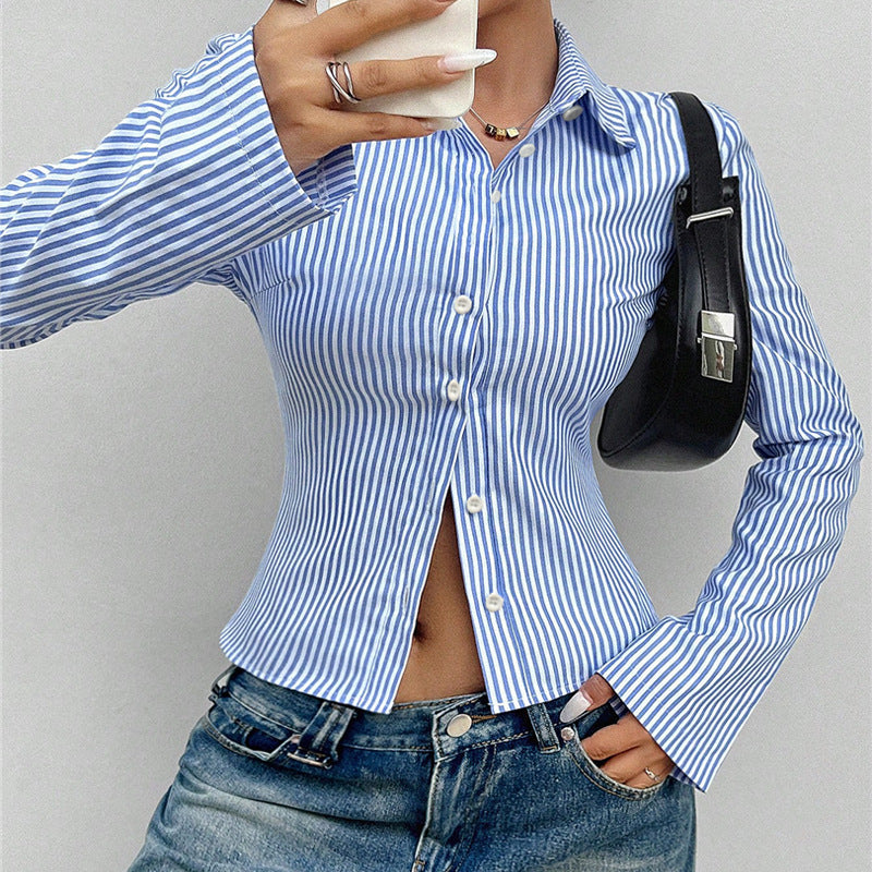 Chemise Rayée Ajustée