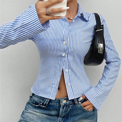 Chemise Rayée Ajustée