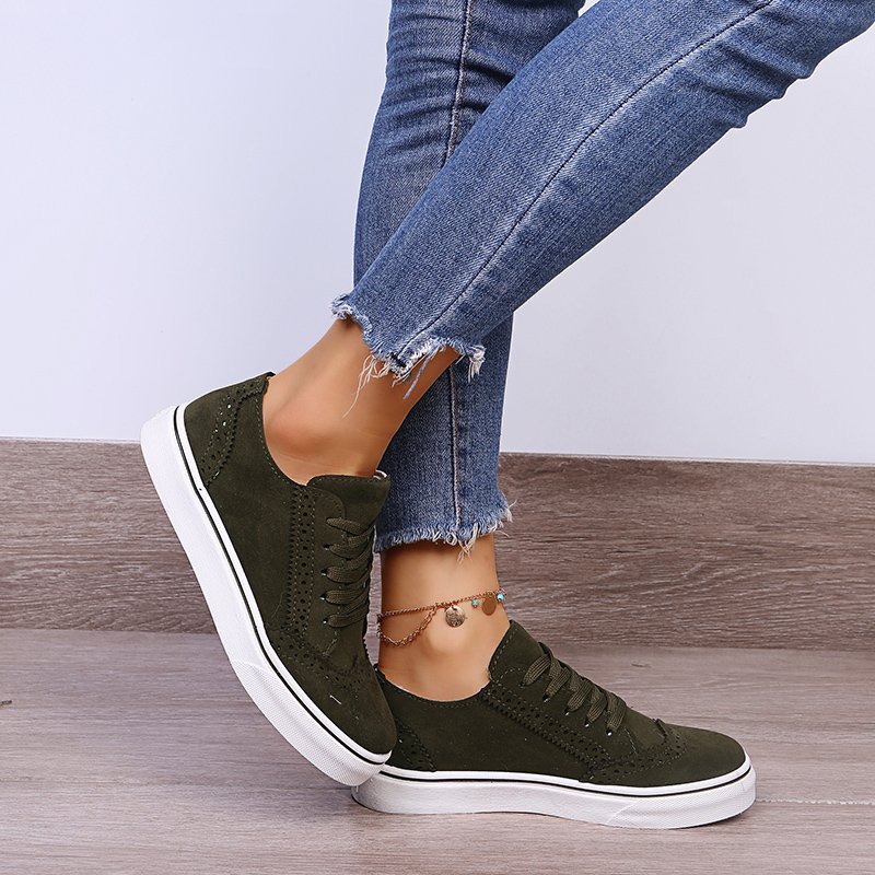 Baskets Basses Perforées Chic