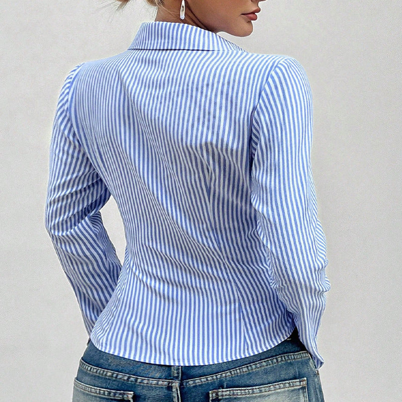 Chemise Rayée Ajustée