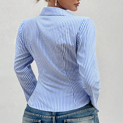 Chemise Rayée Ajustée