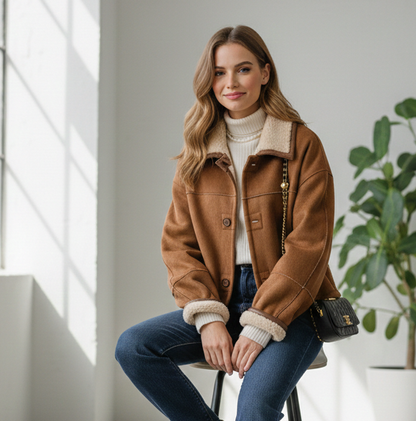 Veste réversible pour femme