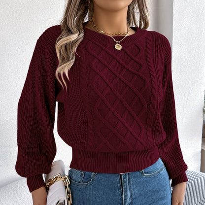 Pull Torsadé Élégant
