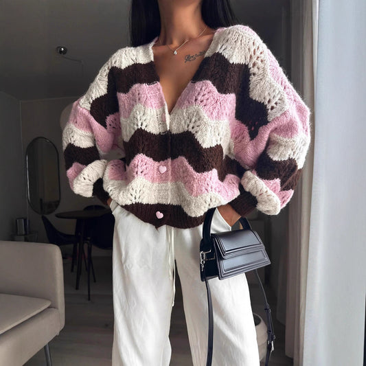 Cardigan Oversize Tricot