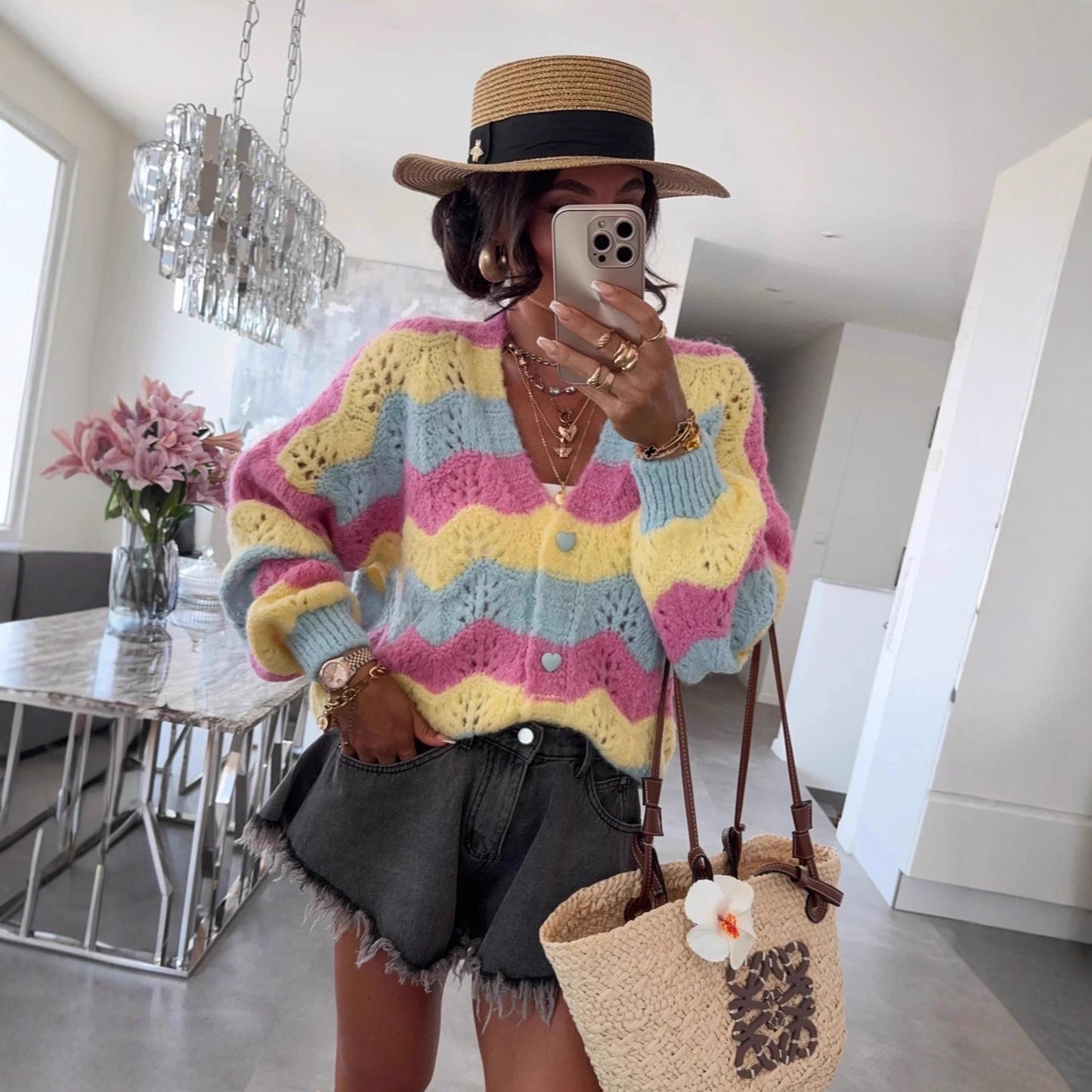 Cardigan Oversize Tricot